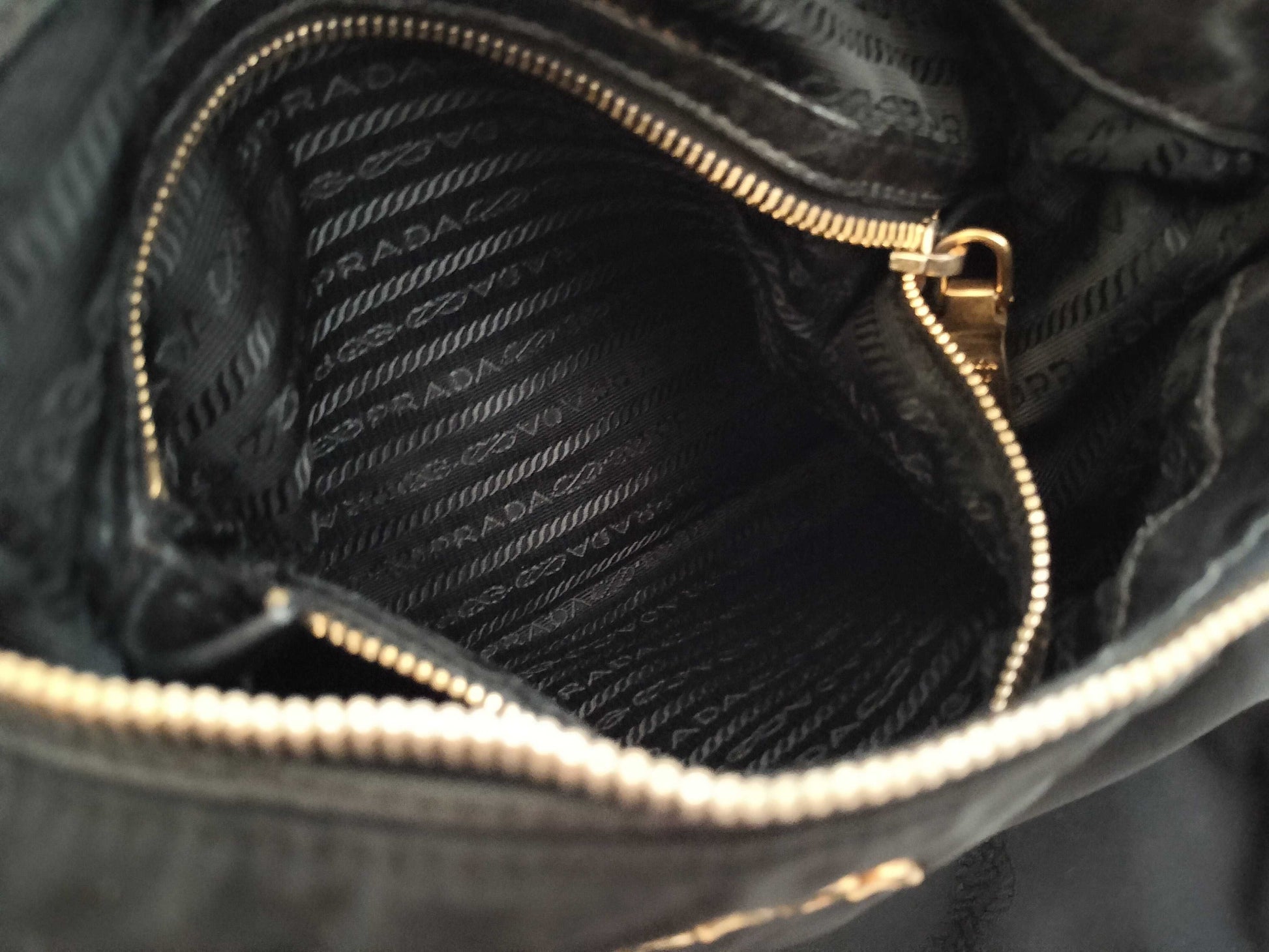 PRADA Nylon Prada Logo Jacquard One-Shoulder Bag Shoulder Bag