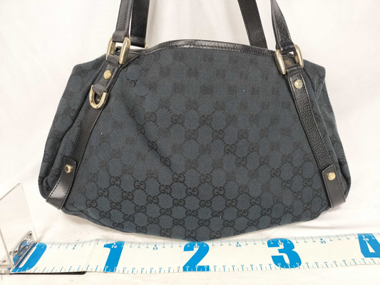 GUCCI GG Canvas Abby One-Shoulder Bag Tote Bag
