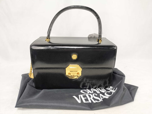 VERSACE Sunburst Vanity Bag Handbag Handbag