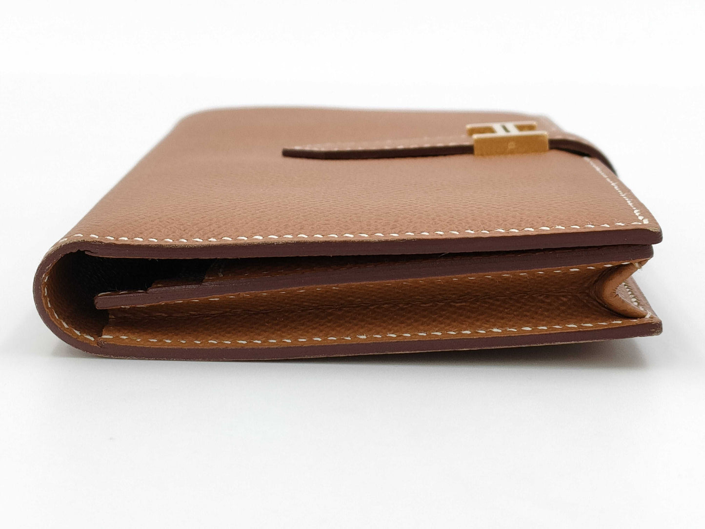 HERMES Bearn Bifold Long Wallet YPN006SU Engraved Y Wallet
