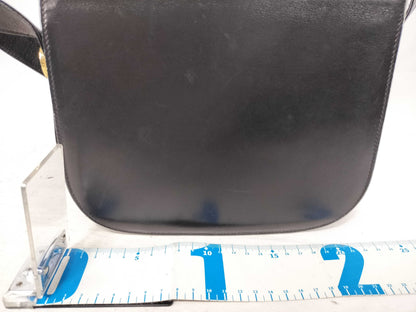 CELINE Carriage Hardware Shoulder Bag Box Calf Shoulder Bag