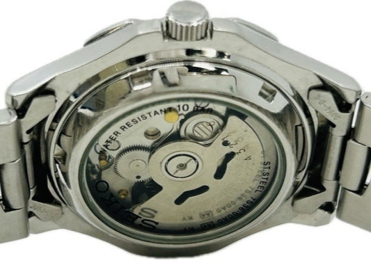 SEIKO 5 Sports 7S36-00A0 432156 Blue Dial Automatic Men's Watch 