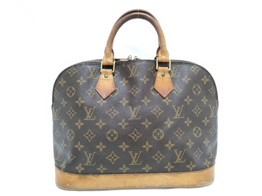 LOUIS VUITTON RFID verification failed. Monogram Louis Vuitton Monogram Alma handbag.
