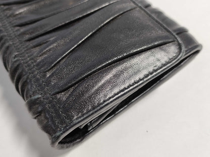 PRADA Prada Nappa Bifold Long Wallet Black Wallet