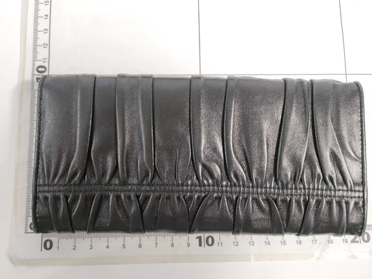 PRADA Prada Nappa Bifold Long Wallet Black Wallet