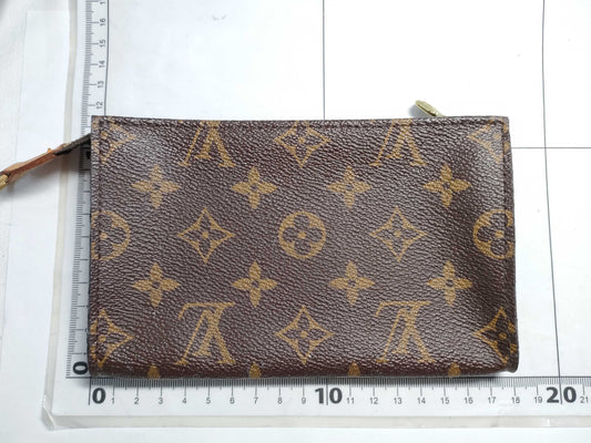 LOUIS VUITTON Monogram Bucket Brown Pouch