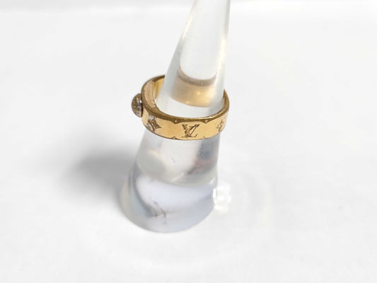 LOUIS VUITTON Ring S GP Gold Ring