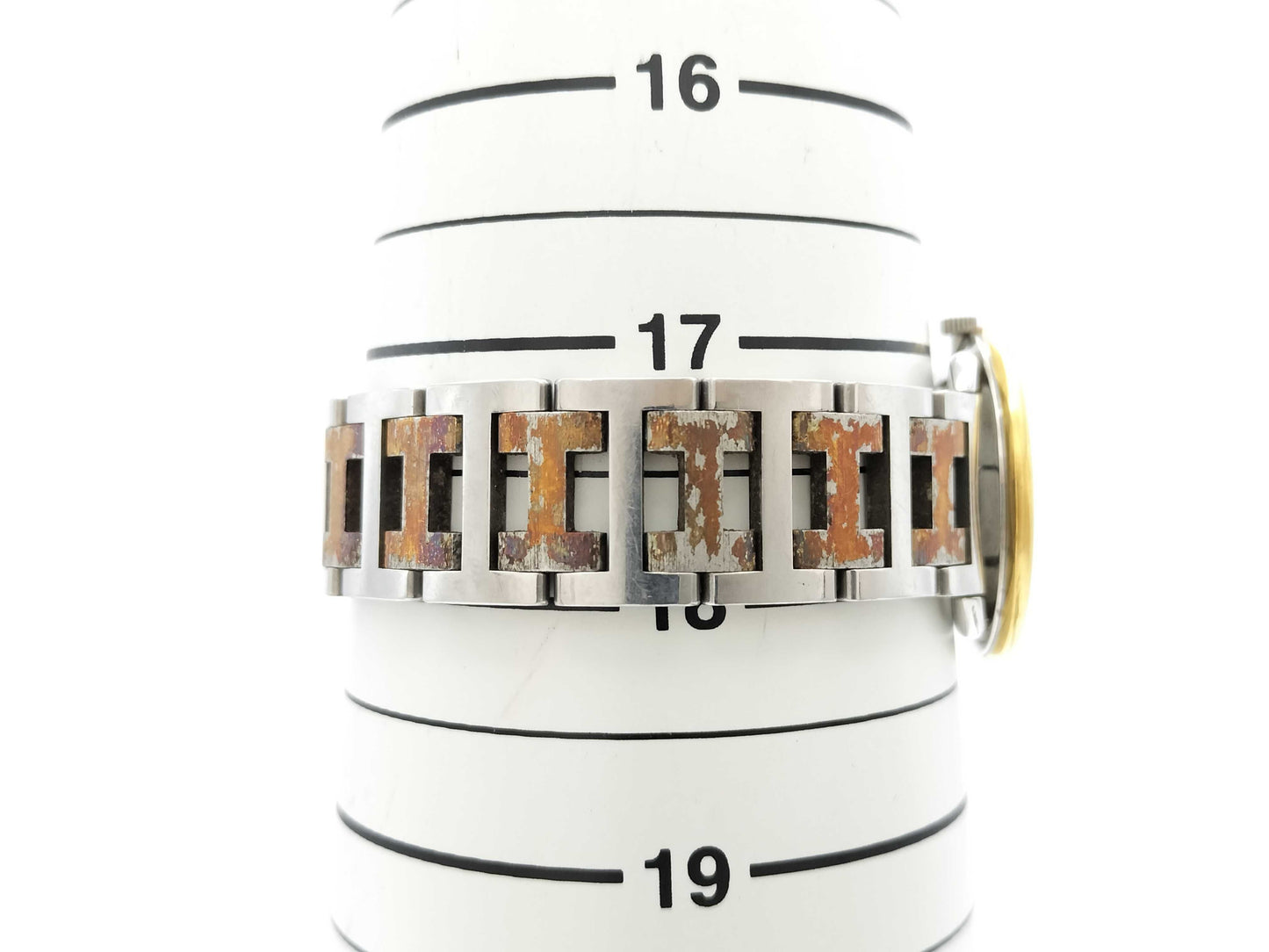 HERMES Arceau Quartz Champagne Dial Boys' Watch