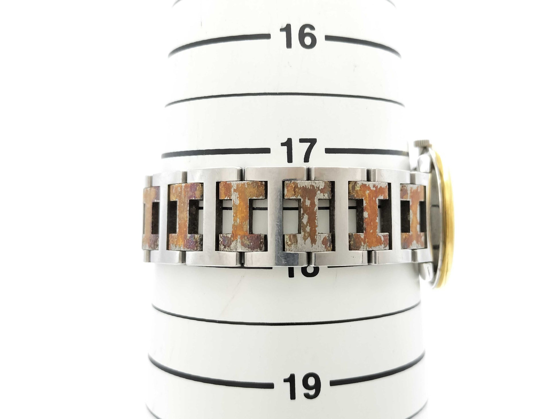 HERMES Arceau Quartz Champagne Dial Boys' Watch