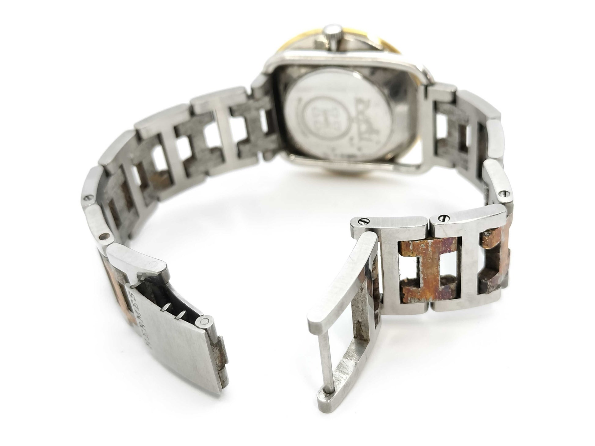 HERMES Arceau Quartz Champagne Dial Boys' Watch