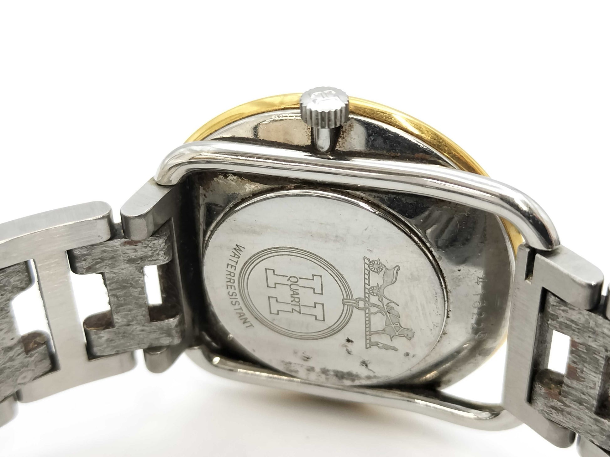 HERMES Arceau Quartz Champagne Dial Boys' Watch