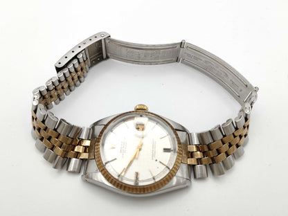 ROLEX Datejust 1601 2005622 Mosaic Dial Non-Working Boys' Watch No Internal Warranty