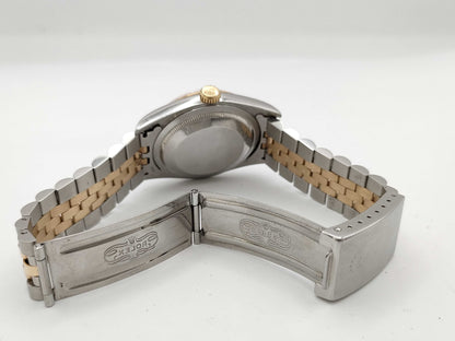 ROLEX Datejust 16233 S978779 Champagne Dial Boys' Watch