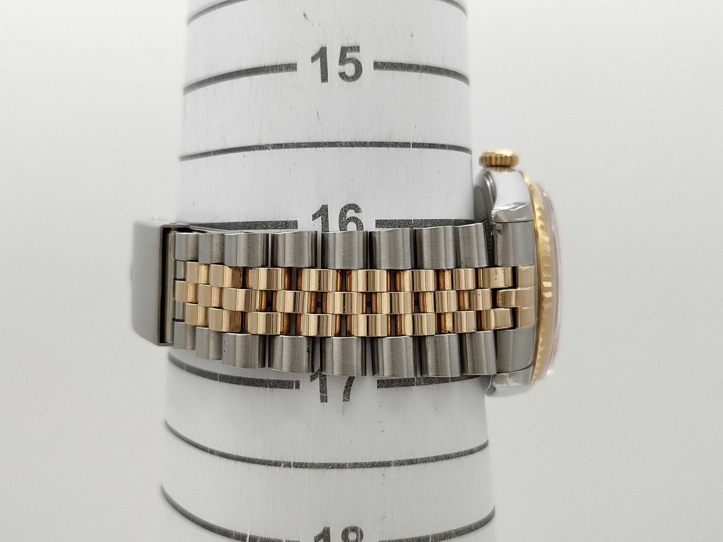 ROLEX Datejust 16233 S978779 Champagne Dial Boys' Watch