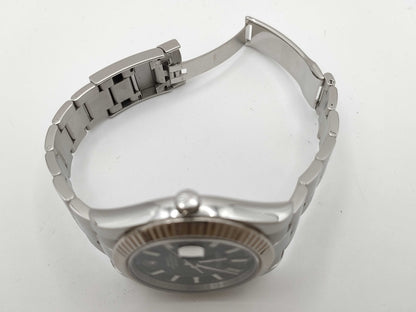 ROLEX Datejust 116334 V987645 Black Dial Men's Watch