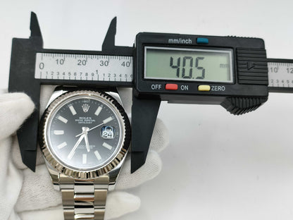 ROLEX Datejust 116334 V987645 Black Dial Men's Watch