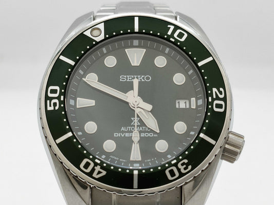 SEIKO Prospex Diver Scuba 6R35-00A0 260158 Green Dial Automatic Men's Watch