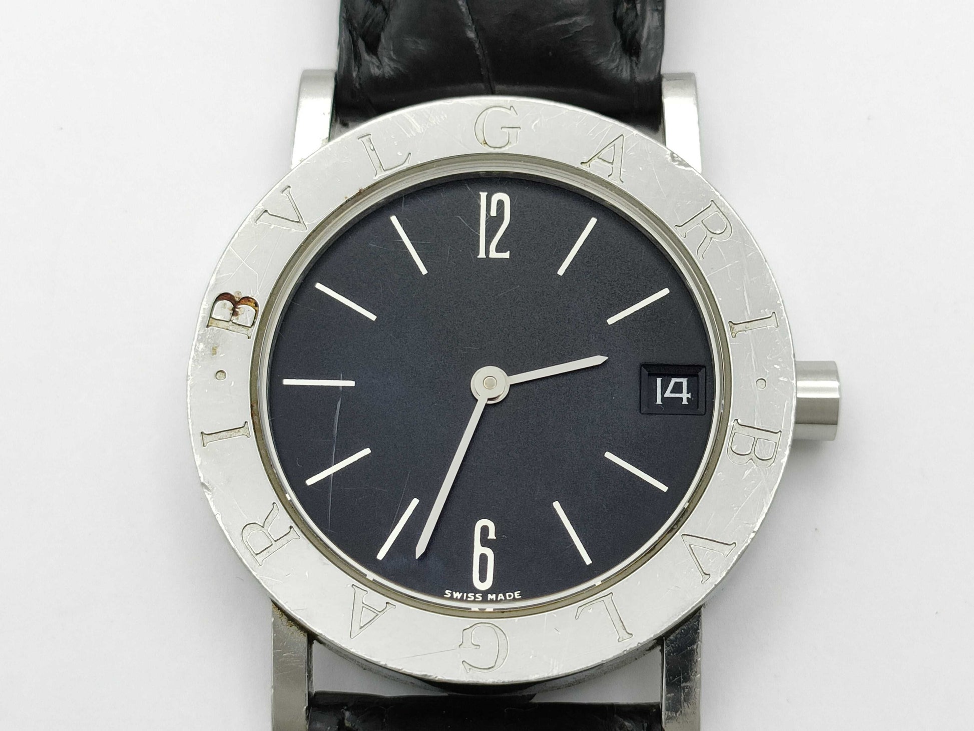 BVLGARI BB30SLD F38338 Black Dial Quartz Women's Watch