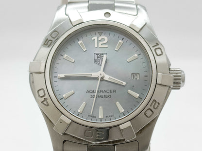 TAG Heuer Aquaracer WAF1417 FT7711 Shell Dial Quartz Women's Watch