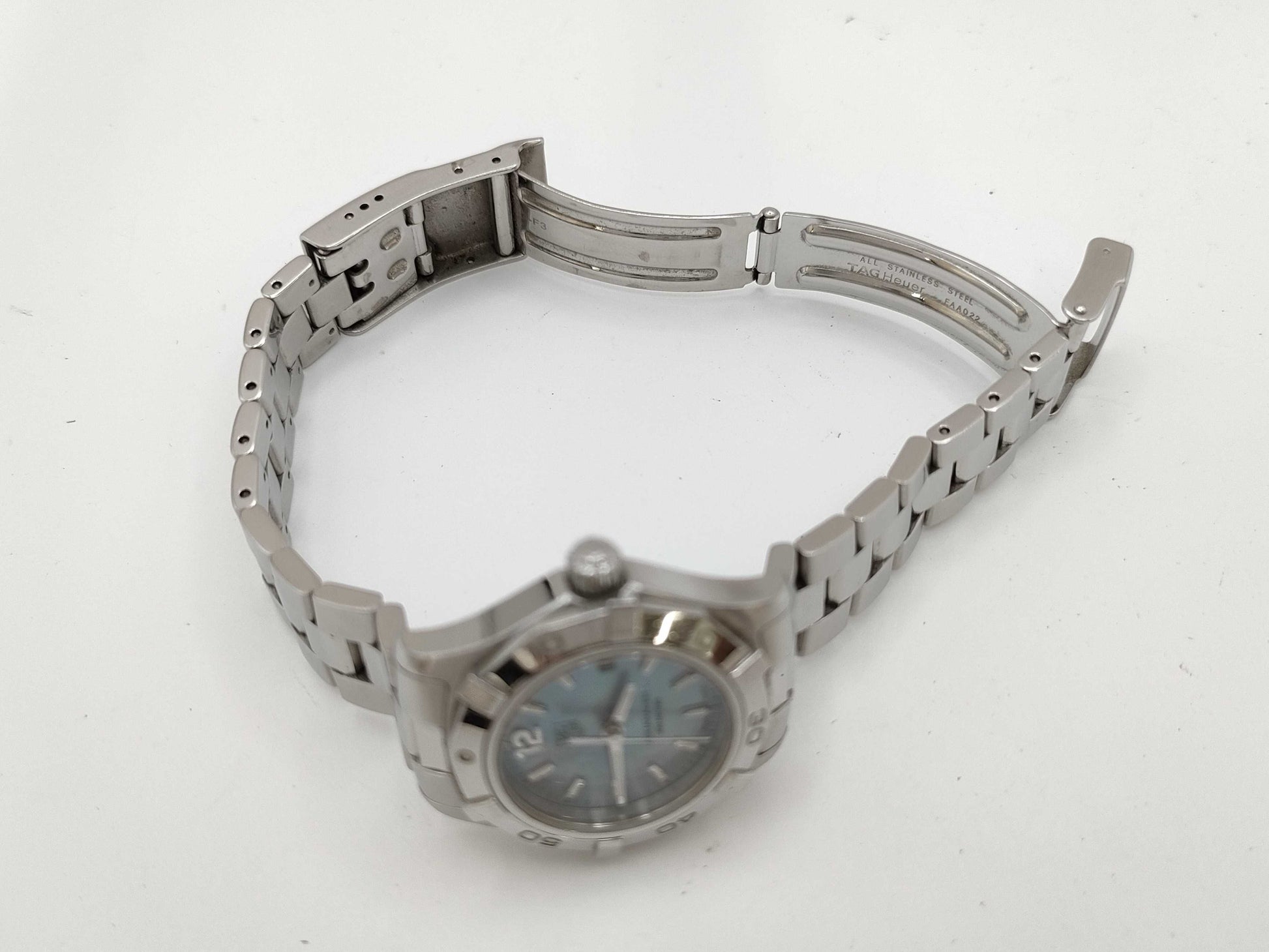 TAG Heuer Aquaracer WAF1417 FT7711 Shell Dial Quartz Women's Watch