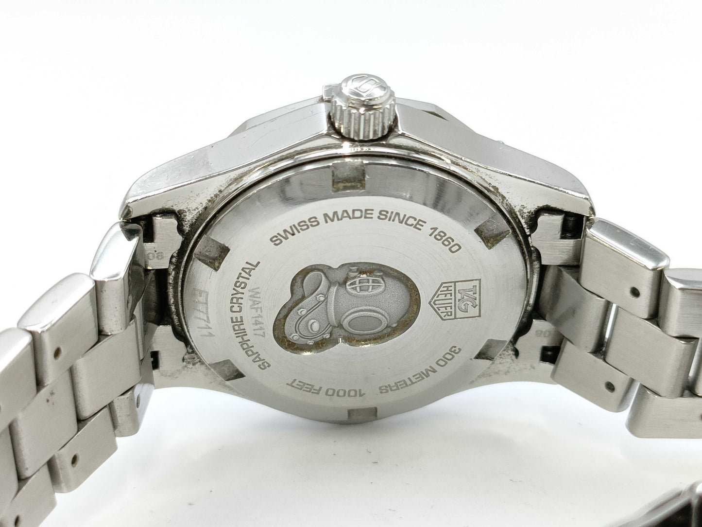 TAG Heuer Aquaracer WAF1417 FT7711 Shell Dial Quartz Women's Watch