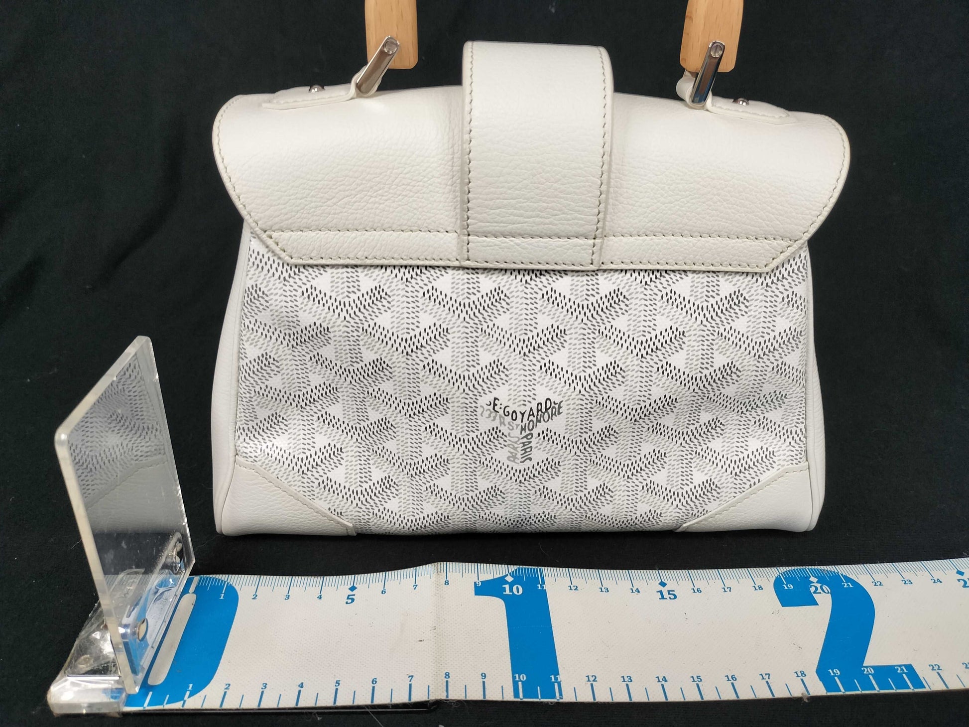 GOYARD GOYARD Saigon Mini White Handbag