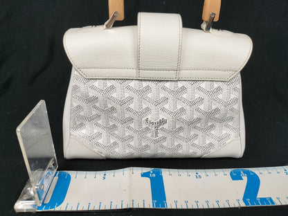 GOYARD GOYARD Saigon Mini White Handbag