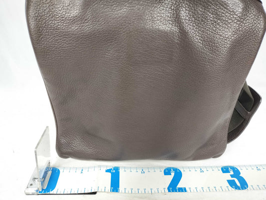 PRADA PRADA Leather Shoulder Bag Brown