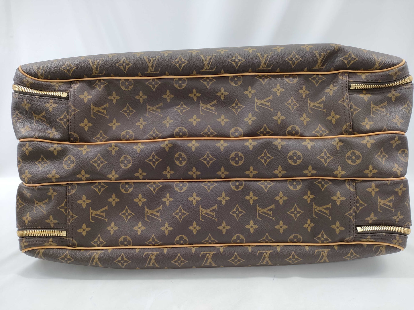 LOUIS VUITTON Alize de Poche Monogram Boston Bag with Shoulder Strap
