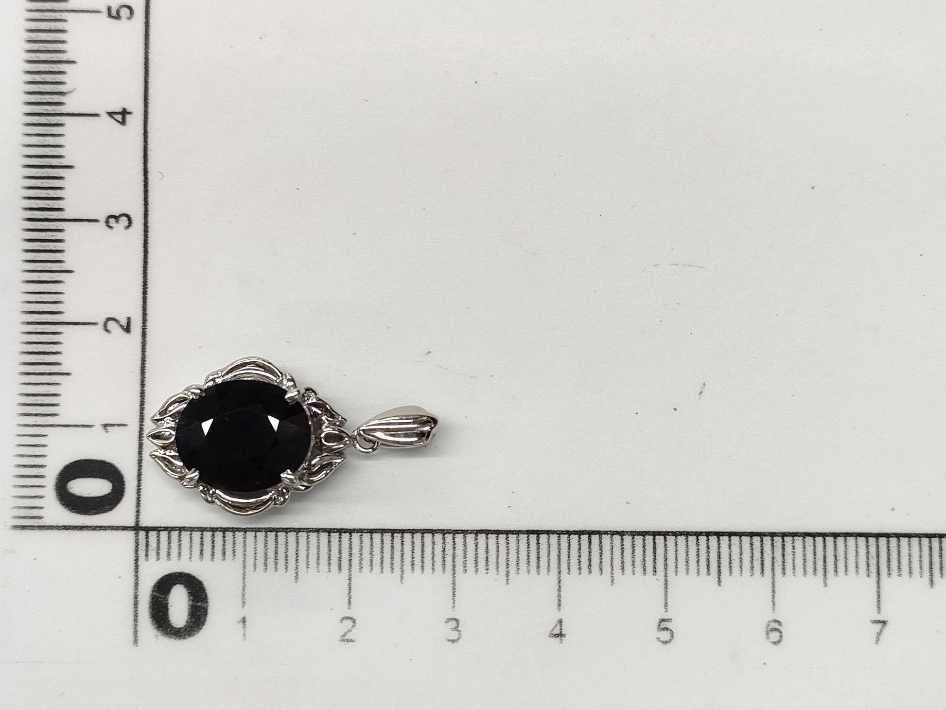 S6.68ct Pt900 5.0g Pendant Top 
