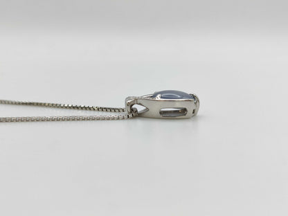 Stainless Steel 5.52ct D0.04ct PT900/PT850 12.3g Necklace 