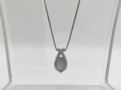 Stainless Steel 5.52ct D0.04ct PT900/PT850 12.3g Necklace 
