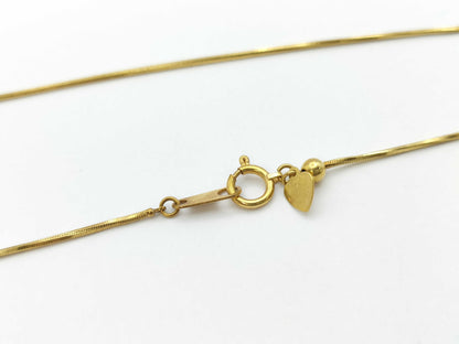 Swing D 0.23ct K18 9.7g Necklace 