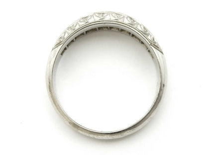 D0.46ct Pt 5.5g Ring 