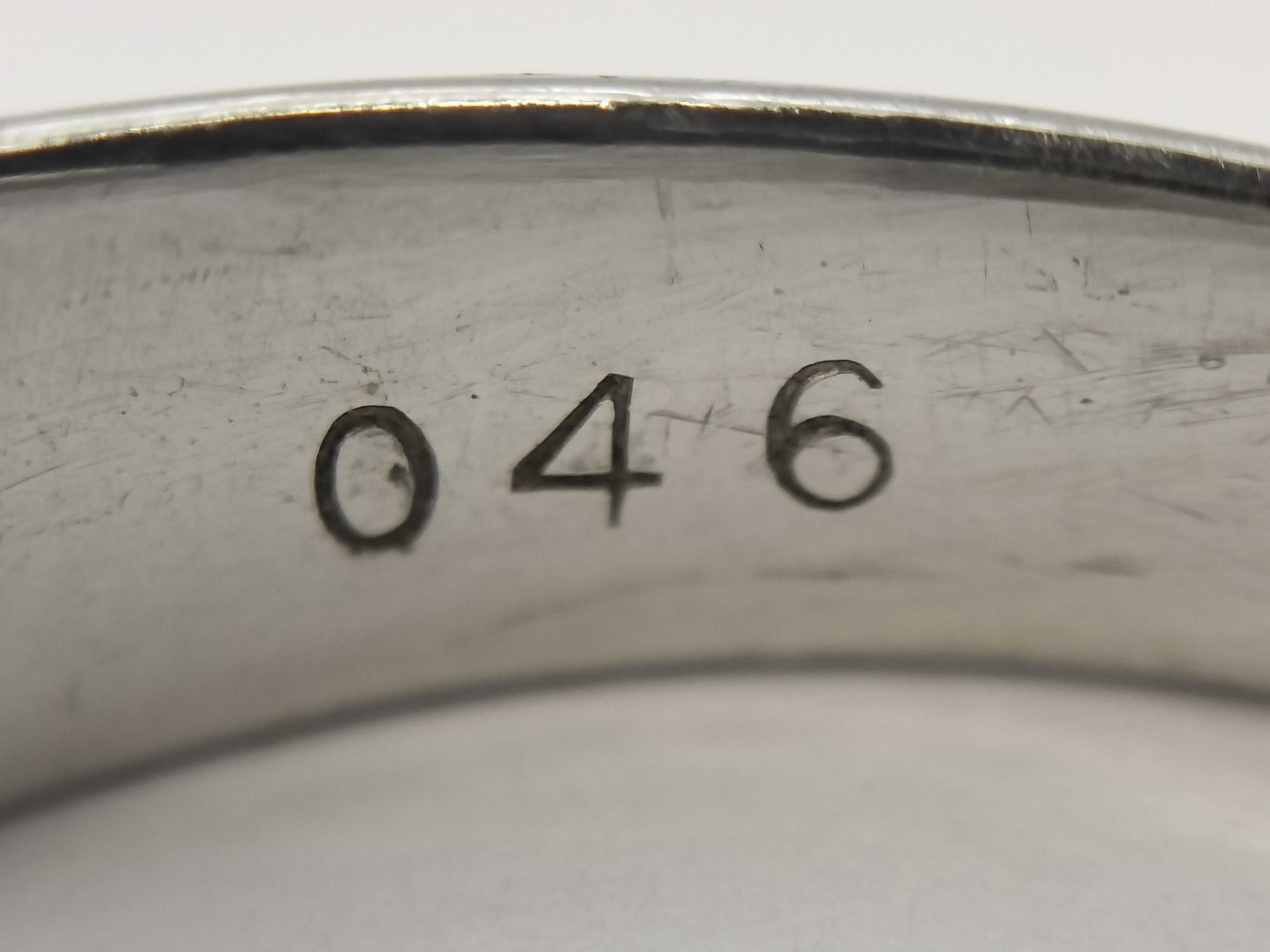 D0.46ct Pt 5.5g Ring 