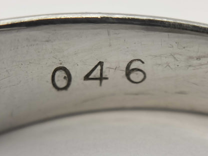 D0.46ct Pt 5.5g Ring 