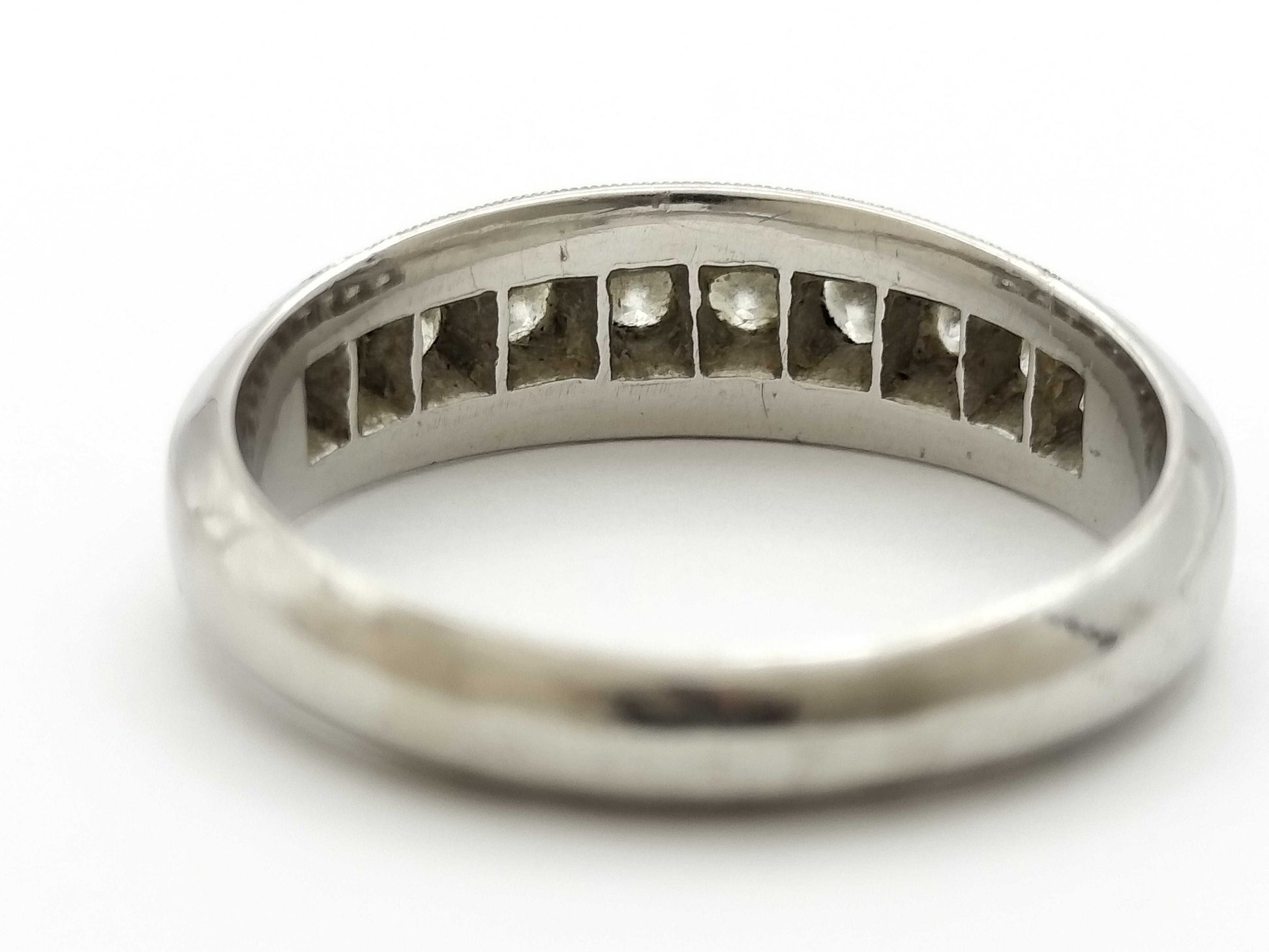 D0.46ct Pt 5.5g Ring 