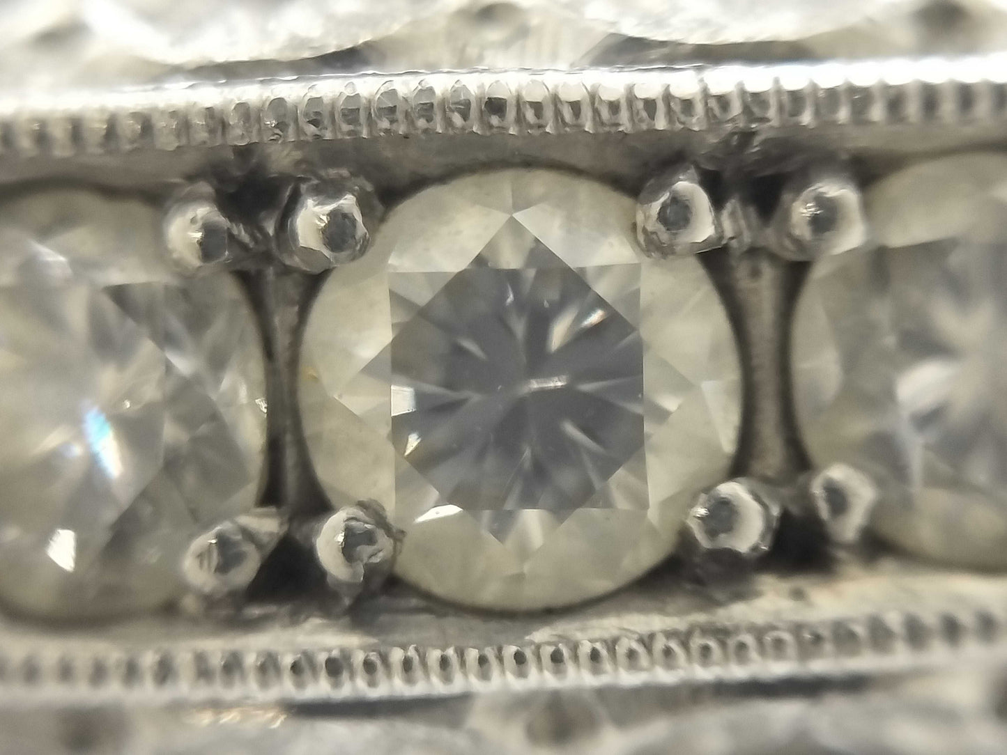 D0.46ct Pt 5.5g Ring 