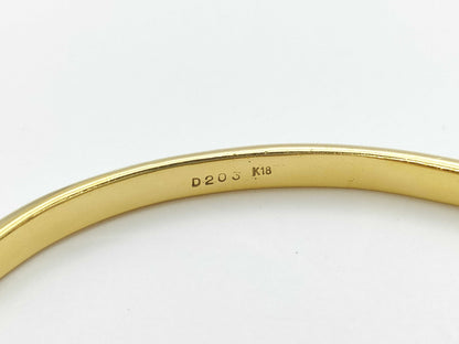 D2.03ct K18 17.3g Bracelet/Bangle 