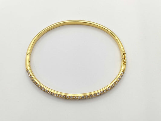 D2.03ct K18 17.3g Bracelet/Bangle 