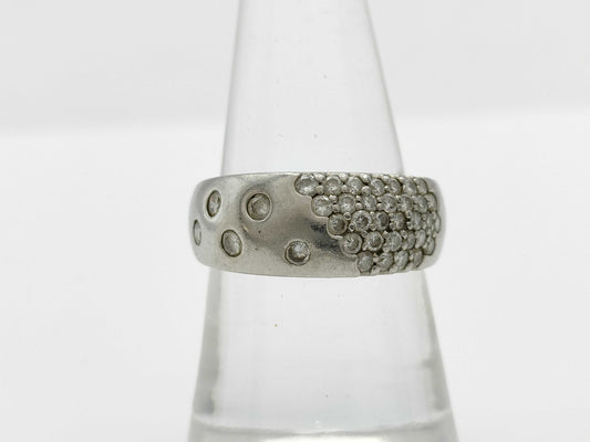 D0.70ct Pt900 9.7g Ring 