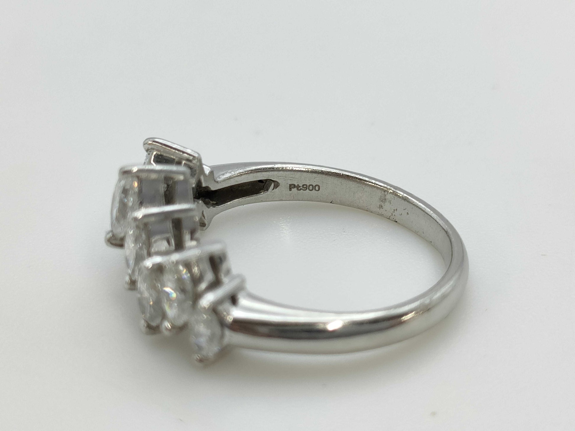 D1.00ct PT900 5.2g Ring 