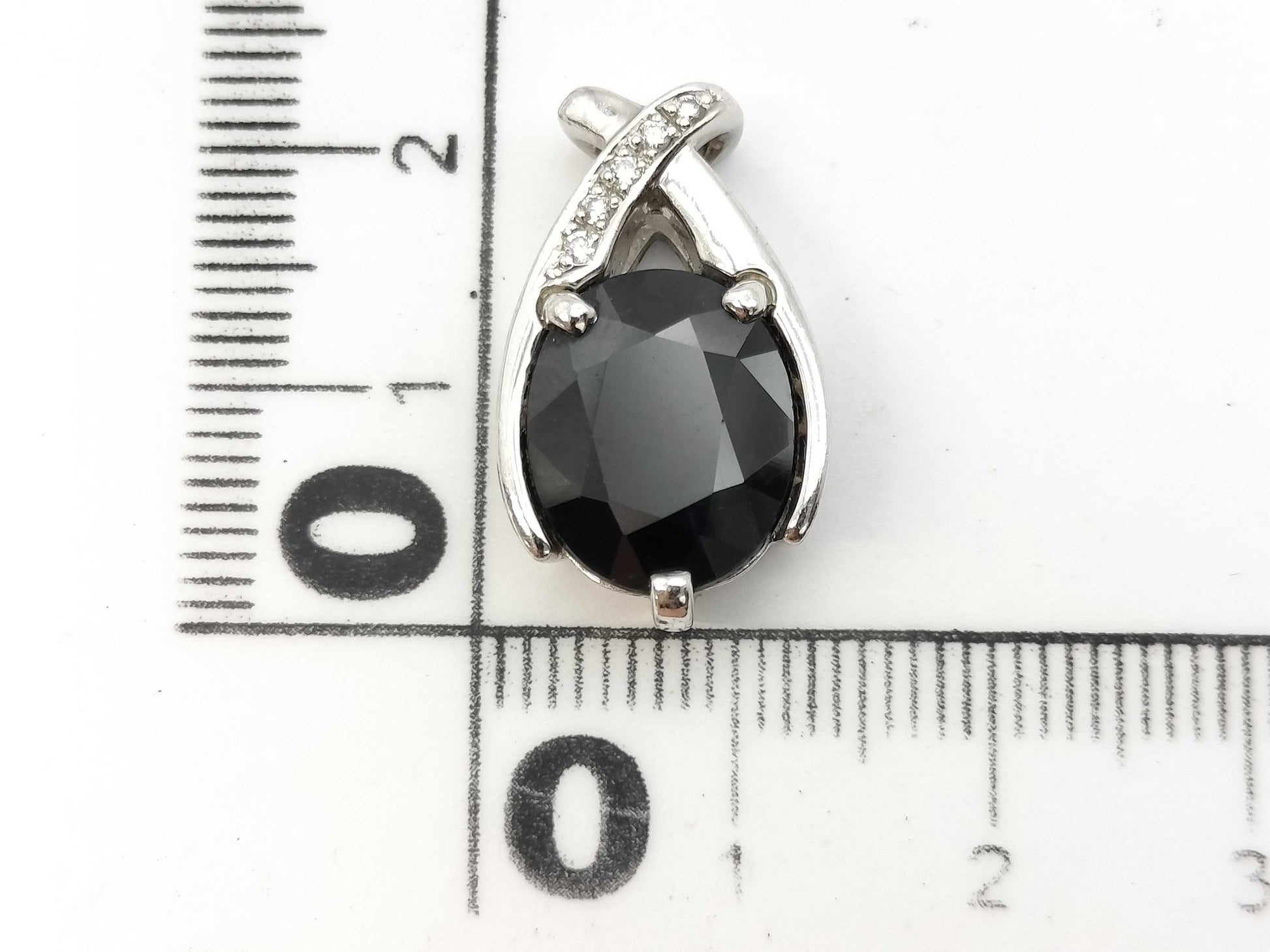 S 5.00ct D 0.04ct Pt900 6.8g Pendant Top 