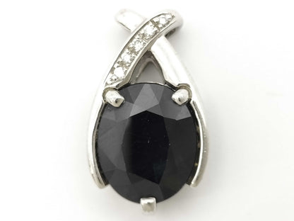 S 5.00ct D 0.04ct Pt900 6.8g Pendant Top 