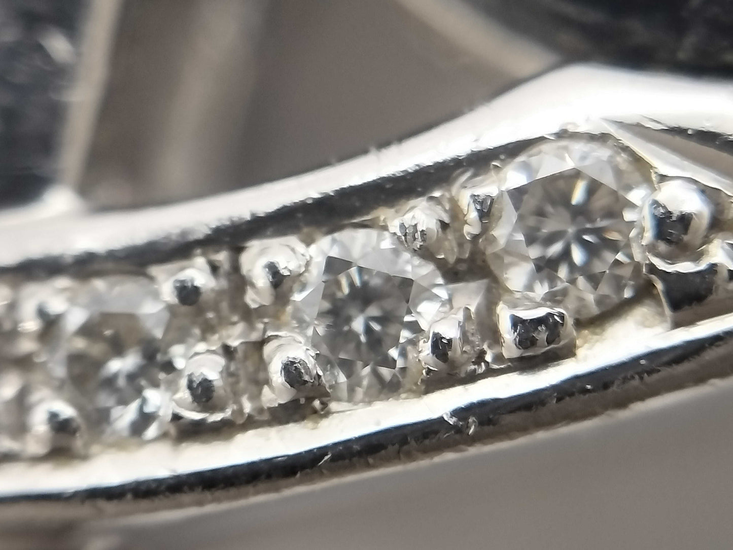 S 5.00ct D 0.04ct Pt900 6.8g Pendant Top 