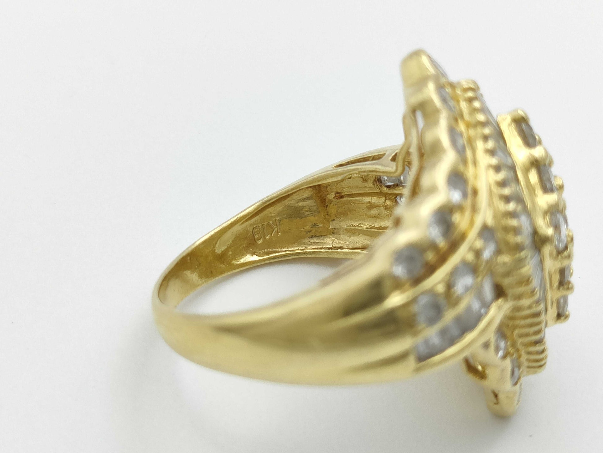 D2.00ct K18 7.5g Ring 