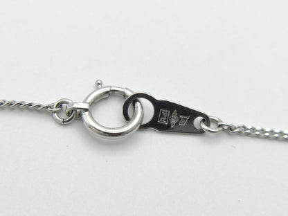 D0.46ct Pt/Pt850 3.4g Necklace 