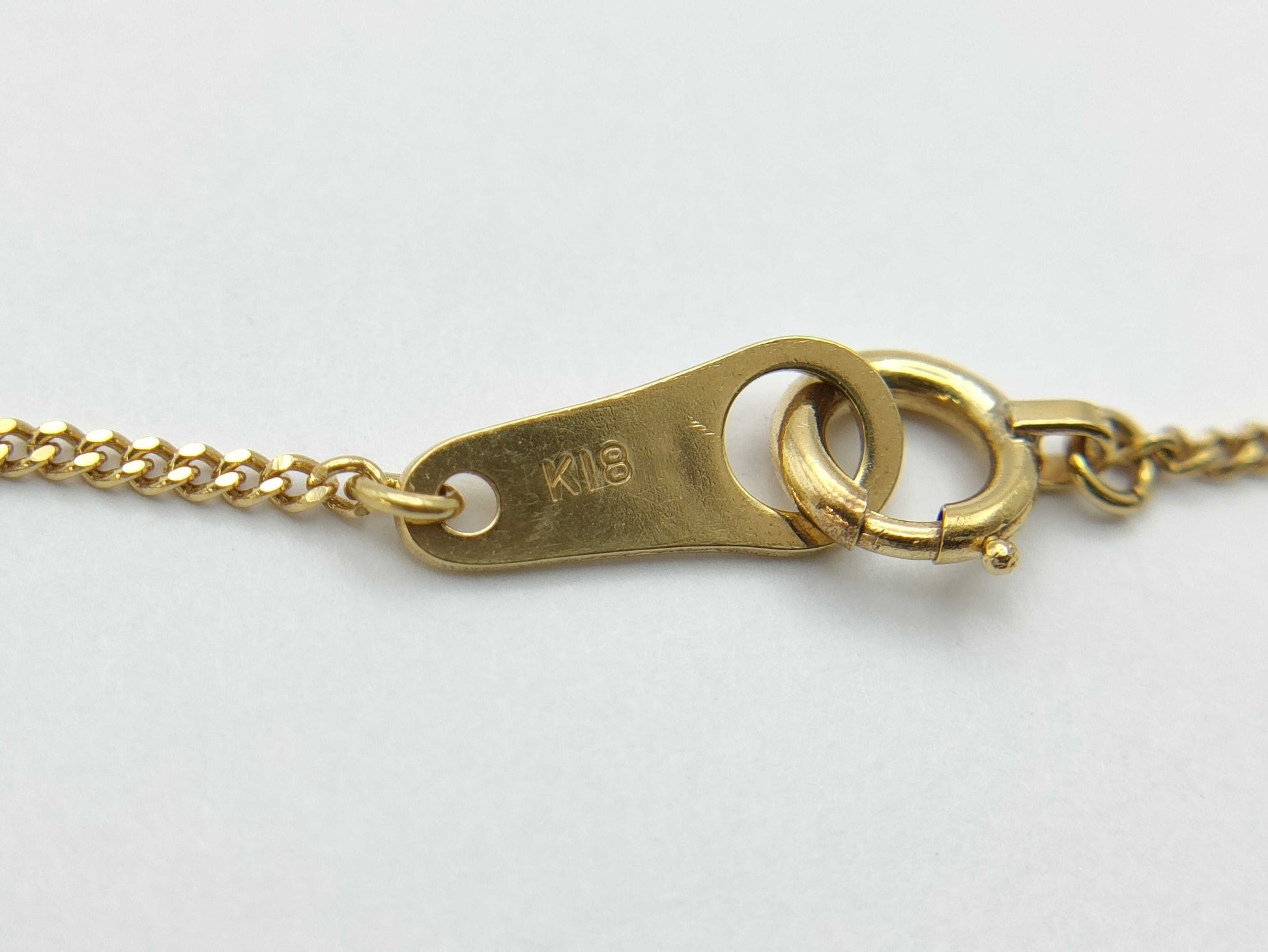D0.39ct K18 2.5g Necklace 