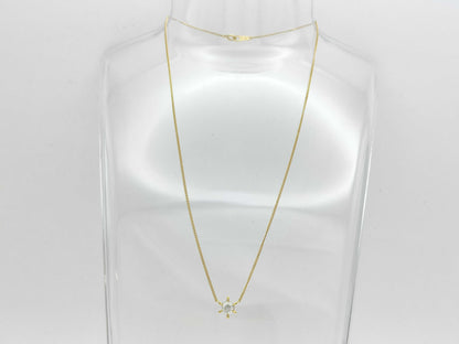 D0.39ct K18 2.5g Necklace 