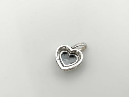 BLKD2.58ct D0.43ct K18WG 3.0g Pendant Top 